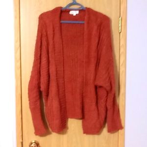 Grace and Lace  rust colored sweater
